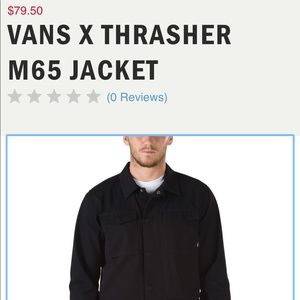 vans x thrasher m65 jacket
